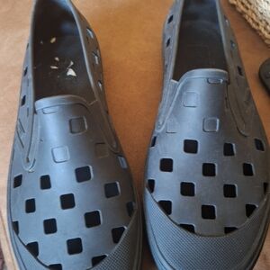 Black Slip-On Womans Shoes